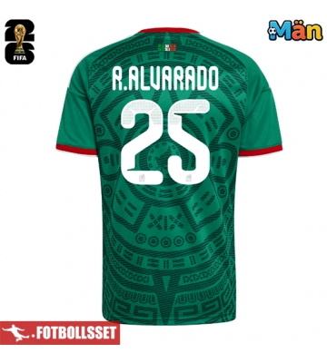 Mexiko Roberto Alvarado #25 Hemmatröja VM 2026 Kortärmad